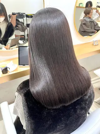 ロング 縮毛矯正/髪質改善 中村吉孝のヘアスタイル