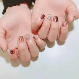 ネイル みよし市 nail salon*pomnal.co所属・Shimada Harukaのネイルデザイン