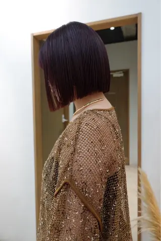 ショート momoa/名古屋 /透明感カラーのヘアスタイル