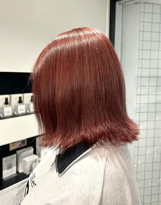 ミディアム カラー ちょめ/八王子 ZEST emuのヘアスタイル