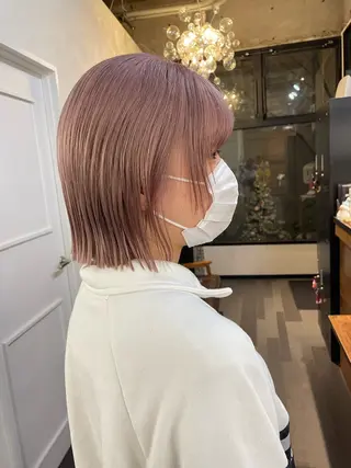 ショート カラー Stir maison[ステアメゾン]所属・layer cut /MIKUのヘアスタイル