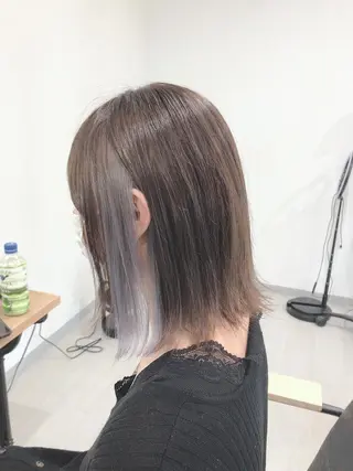 ミディアム カラー 【tejina】 ochiのヘアスタイル