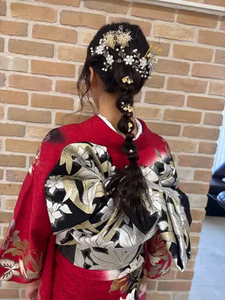 ヘアアレンジ set-up所属・SET-UP 友田のヘアスタイル