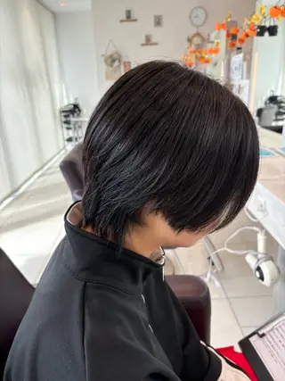 キッズ メンズ/パーマ/ ウルフ/伊武紀のヘアスタイル