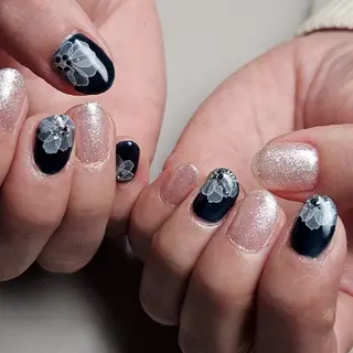 ネイル ラヴィアン ローズのネイルデザイン