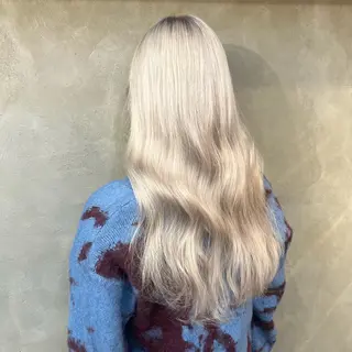 ロング ❤️‍🔥シールエク ＋カラー京❤️‍🔥のヘアスタイル