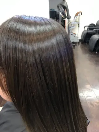 セミロング パーマ 桧山 真のヘアスタイル
