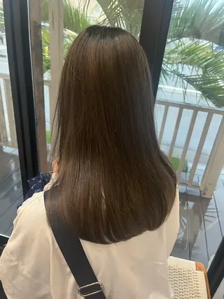 セミロング カラー 金沢市/美容師/ 岡島由希美のマツエク・マツパデザイン