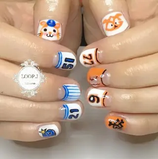 ネイル おおくぼ めぐみのネイルデザイン