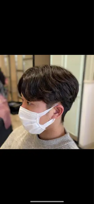 パーマ メンズ メンズ縮毛矯正 ♠️店長下平隼人のヘアスタイル