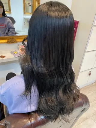 ロング 🇰🇷jisoo -ジス-🇰🇷のヘアスタイル