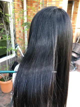 ロング 山崎 和花のヘアスタイル