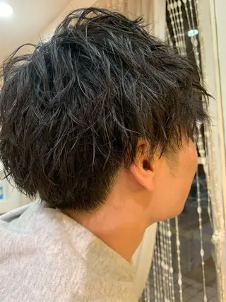 ショート パーマ CLASSICO hair 京田辺店所属・浜井 尚希のヘアスタイル