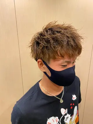 ミディアム 齋藤 大晟のヘアスタイル