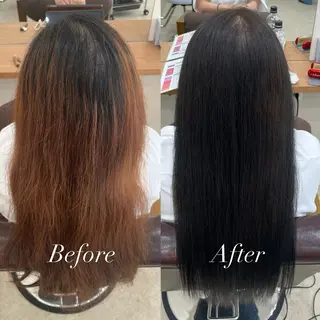 カラー 永井 夢彩のヘアスタイル
