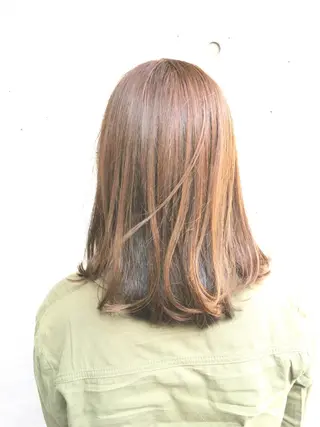 ミディアム 福重 奨のヘアスタイル