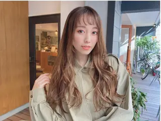 ロング 🌈カラーとエクステ 🌟エクステのヘアスタイル