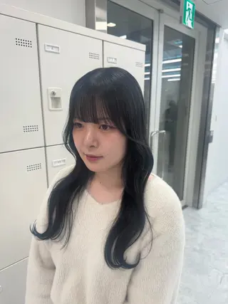 カラー noa🫧美髪/ 透明感カラーのヘアスタイル