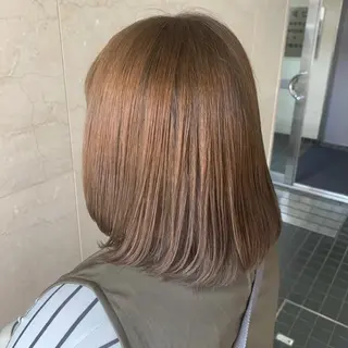 ミディアム カラー シールエクステ/渋谷 /ギャル/LIALAのヘアスタイル