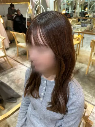 セミロング 赤熊 咲良 🦔ྀིのヘアスタイル