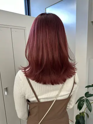 セミロング Stylo所属・吉川 莉央のヘアスタイル