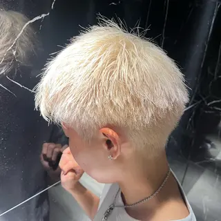 カラー 大曽根/縮毛/パーマ よこいだいきのヘアスタイル