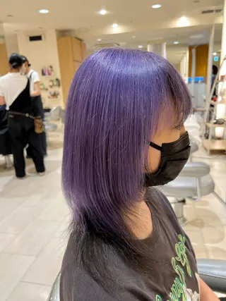 カラー 久永 菫のヘアスタイル