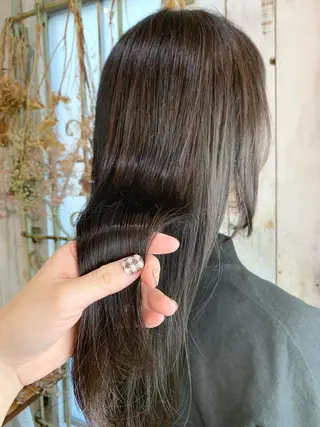 ロング 髪質改善カラー☆ ヘアアレンジmiyuのヘアスタイル