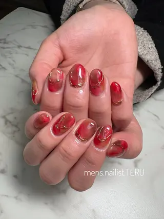 ネイル nail salon ETERNAL所属・メンズネイリスト TERUのネイルデザイン
