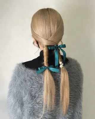 セミロング hair make applause.所属・小賀 栞奈のヘアスタイル