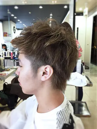 ショート メンズ 松本 明日可のヘアスタイル