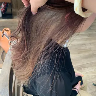 ロング カラー レイヤー/顔周り /AKARIのヘアスタイル