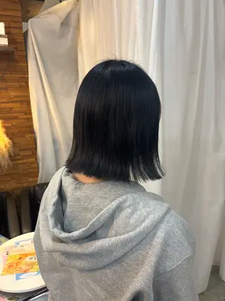 ショート カラー ボブ/可愛いスタイル ⠀夢 空 🌼✨のヘアスタイル