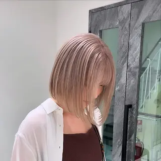 カラー ate.心斎橋 髪質改善のヘアスタイル