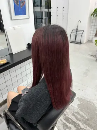 セミロング カラー 🌟ゆりあ🌟 JILLSTUDIOのヘアスタイル