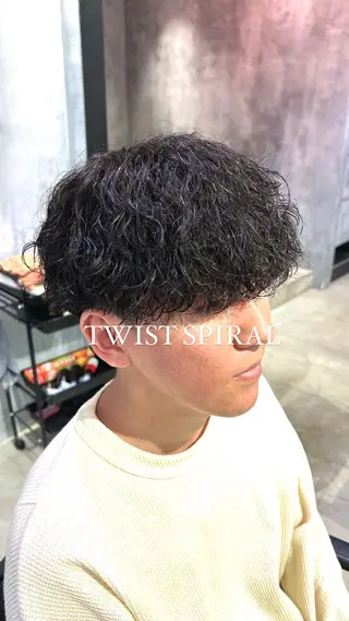 ショート メンズパーマ/縮毛 超特化/tomokiのヘアスタイル