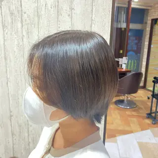 ショート カラー 髪質改善 すずきひじりのヘアスタイル