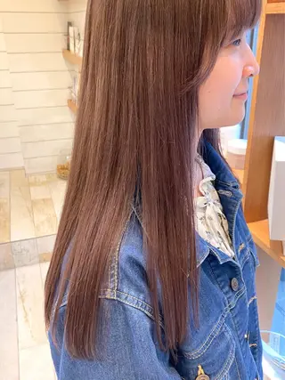 ロング カラー 赤み消し/透明感 🪽◝✩ 武者春花のヘアスタイル