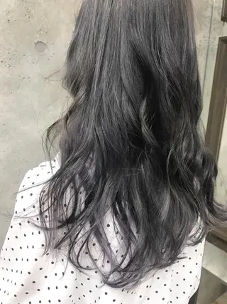 ロング カラー にった みずきのヘアスタイル