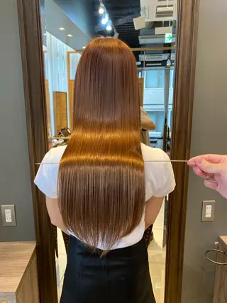 ロング 六本木縮毛矯正/髪質 改善/LOANA鈴木のヘアスタイル