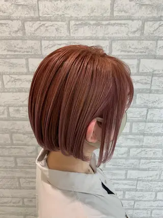 ショート カラー デザインカラー、艶髪 大塚　耕平のヘアスタイル