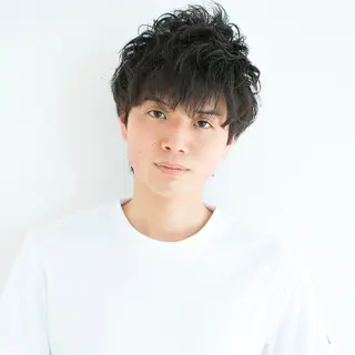 ショート メンズ 縮毛矯正/髪質改善 主税巧一のヘアスタイル