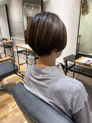 ショート まつい みるのヘアスタイル