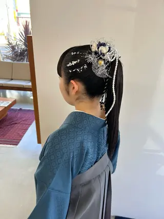 ヘアアレンジ 藤原 あかりのヘアスタイル