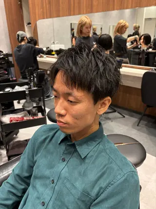 メンズ 豊洲メンズカット 宮崎大弥のヘアスタイル