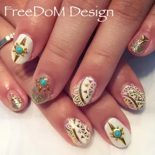 ネイル ＦreeDoＭ   Design所属・W KUMIのネイルデザイン