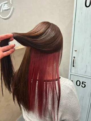 カラー 岩村 拓海のヘアスタイル