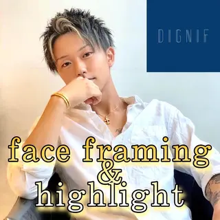 カラー メンズ メンズ専門　井藤 雅也のヘアスタイル