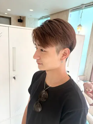 メンズ 🎃0円パーマモデル 募集／佐藤菜々美🎀のヘアスタイル