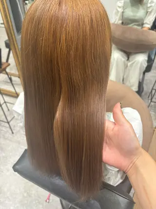 カラー 🍎ダメージレス暖色 カラー🍎あyaかのヘアスタイル